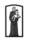 Image of St. Anthony of Padua holding infant Jesus